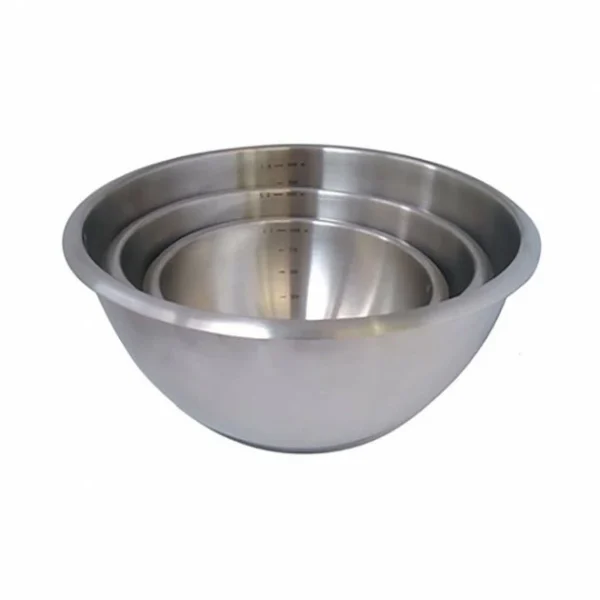 Le moins cher ⌛ Bassine Demi-Sphérique Inox et Fond Silicone Ø 20 cm De Buyer ✔️ 3