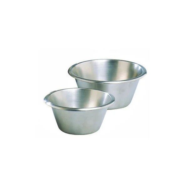 Vente flash 😀 Bassine Pâtissière Ø 24 cm fond plat inox ⭐ 3