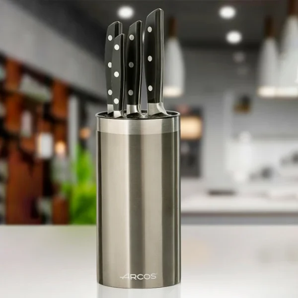 Vente flash 🥰 Bloc à Couteaux Universel Inox Arcos 🌟 marque pas cher 3