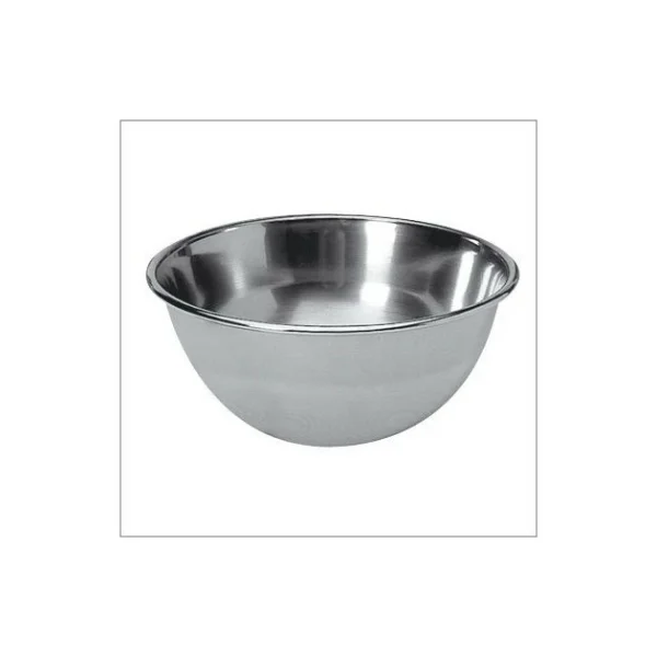 Bon marché 👏 Cul de Poule Ø 25 cm Bassine 1/2 ronde inox 🤩 belle 3