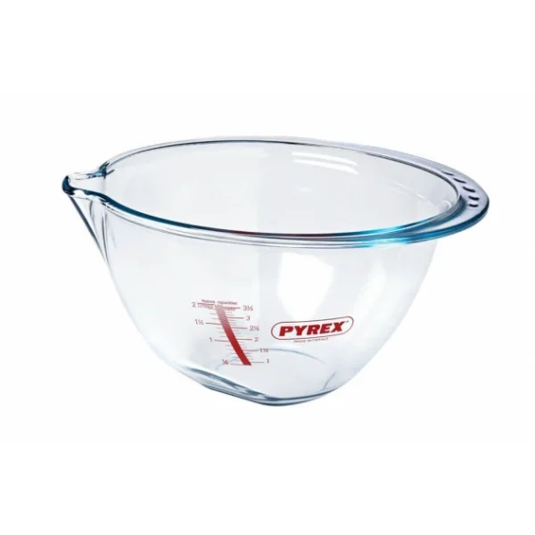 Vente flash 🎁 Jatte Graduée en Verre Ø30 cm 4,2 L Expert Bowl Pyrex 👍 1