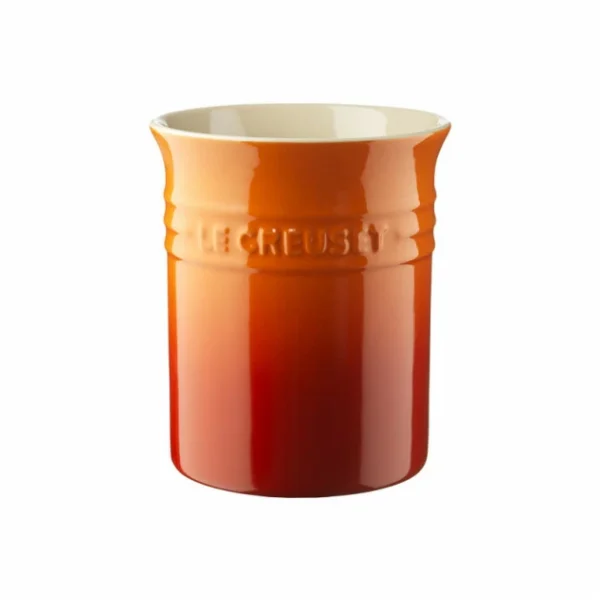 Authenticité garantie Remise ⭐ Pot à ustensiles Volcanique (orange) 1.10 L Le Creuset 😉 1